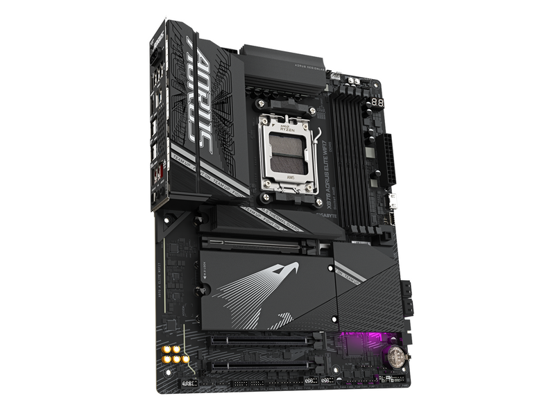 GIGABYTE X870 AORUS ELITE WIFI7 Mainboard - AMD X870 - AMD AM5 socket - DDR5 RAM - ATX