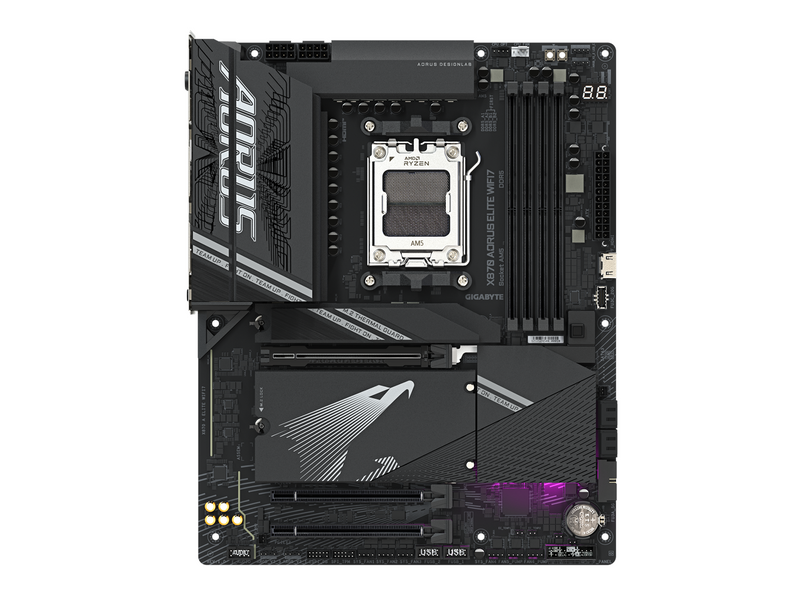 GIGABYTE X870 AORUS ELITE WIFI7 Mainboard - AMD X870 - AMD AM5 socket - DDR5 RAM - ATX