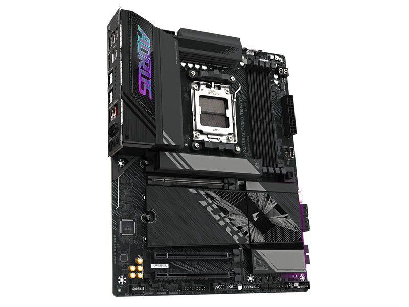 GIGABYTE X870E AORUS ELITE WIFI7 Mainboard - AMD X870E - AMD AM5 socket - DDR5 RAM - ATX