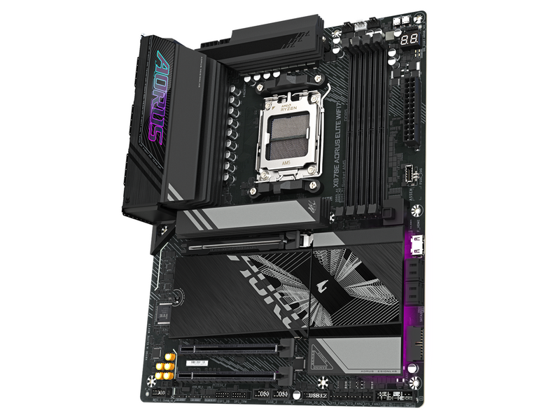 GIGABYTE X870E AORUS ELITE WIFI7 Mainboard - AMD X870E - AMD AM5 socket - DDR5 RAM - ATX