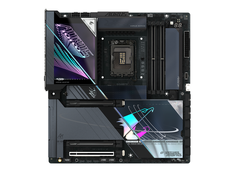 GIGABYTE Z890 AORUS MASTER AI TOP Mainboard - Intel Z890 - Intel LGA1851 socket - DDR5 RAM - Extended ATX
