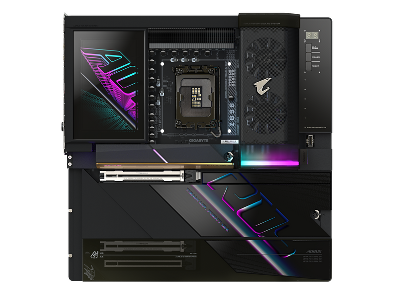 GIGABYTE Z890 AORUS XTREME AI TOP Mainboard - Intel Z890 - Intel LGA1851 socket - DDR5 RAM - Extended ATX