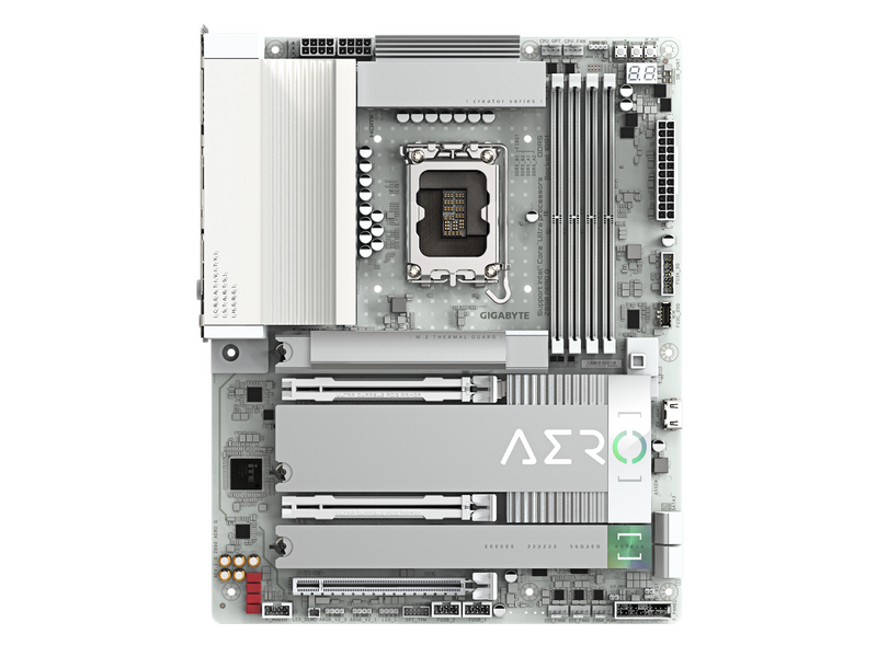 GIGABYTE Z890 AERO G Mainboard - Intel Z890 - Intel LGA1851 socket - DDR5 RAM - ATX