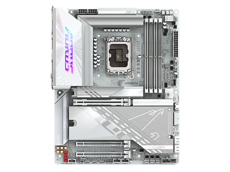 GIGABYTE Z890 AORUS PRO ICE Mainboard - Intel Z890 - Intel LGA1851 socket - DDR5 RAM - ATX