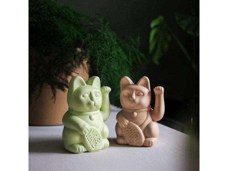 Donkey - Lucky Cat Maneki-Neko - Pastel green (330548)