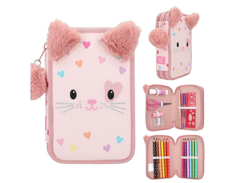 Depesche Princess Mimi Pencil Case KITTY LOVE