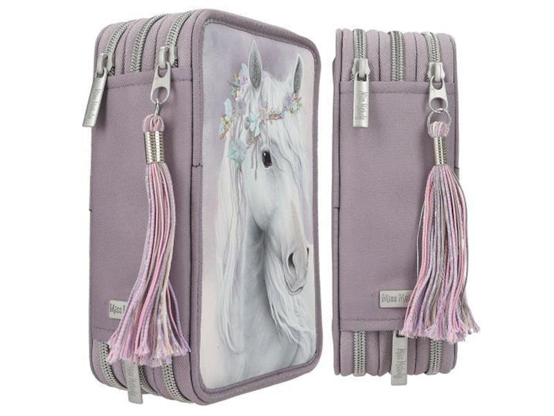 Depesche Miss Melody Triple Pencil Case FANTASY HORSES