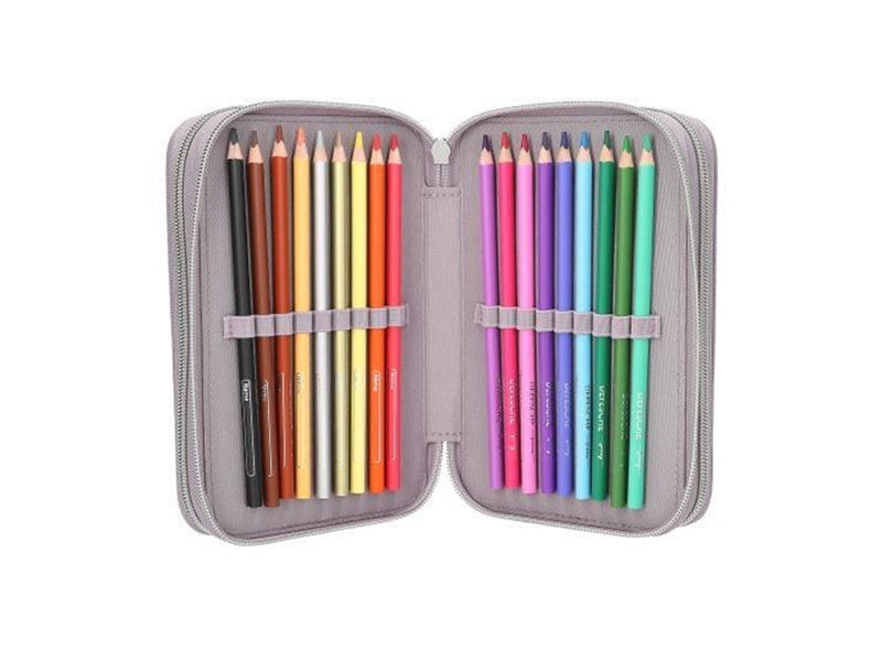 Depesche Miss Melody Triple Pencil Case FANTASY HORSES