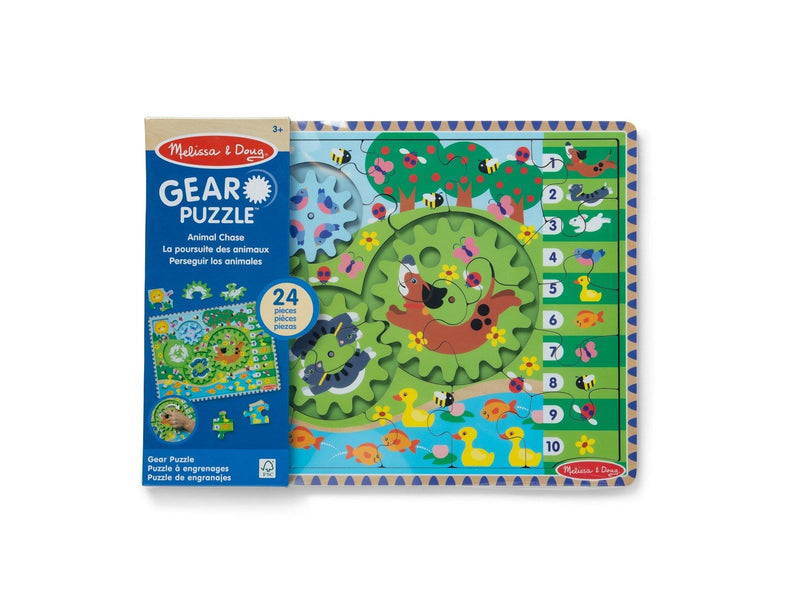 Melissa & Doug Animal Chase I-Spy Jigsaw Puzzle