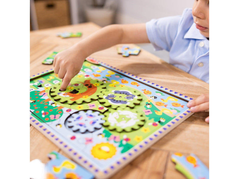 Melissa & Doug Animal Chase I-Spy Jigsaw Puzzle