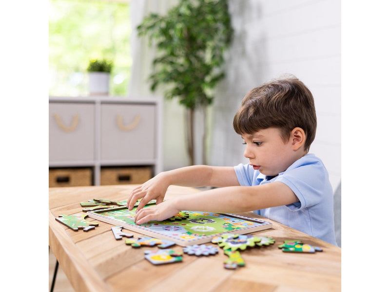 Melissa & Doug Animal Chase I-Spy Jigsaw Puzzle