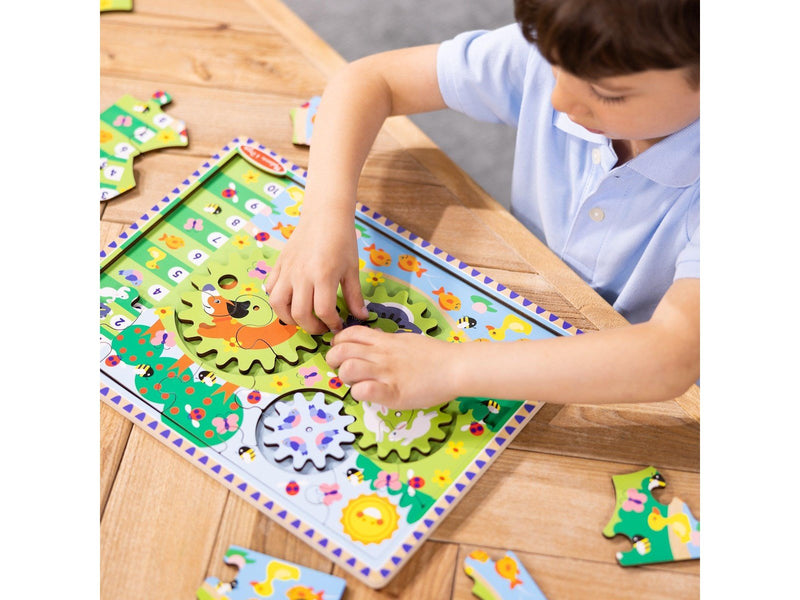 Melissa & Doug Animal Chase I-Spy Jigsaw Puzzle