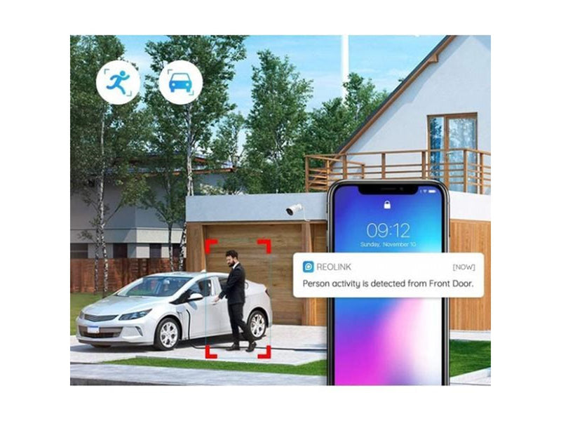 REOLINK 5MP PoE IP Bullet Camera with Person/Vehicle Detection