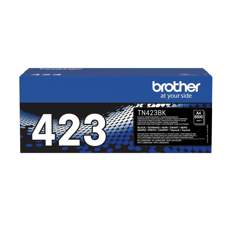 Brother Original TN423BK Toner schwarz 6.500 Seiten (für HL-L8260CDW, L8360CDW)(TN423BK)