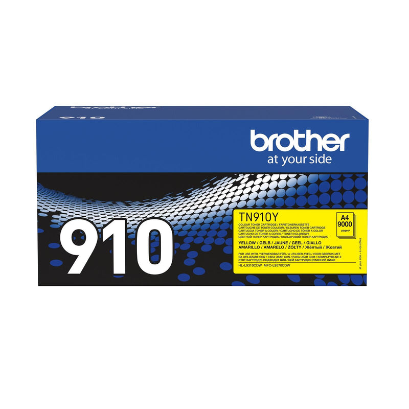 Brother Original TN910Y Toner gelb 9.000 Seiten (für HL-L9310CDW/T/TT)(TN910Y)
