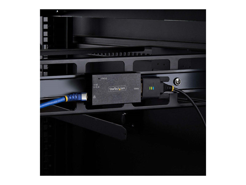 StarTech.com Serial to Ethernet Adapter IP LAN to RS232 DB9 Converter - device server - TAA Compliant