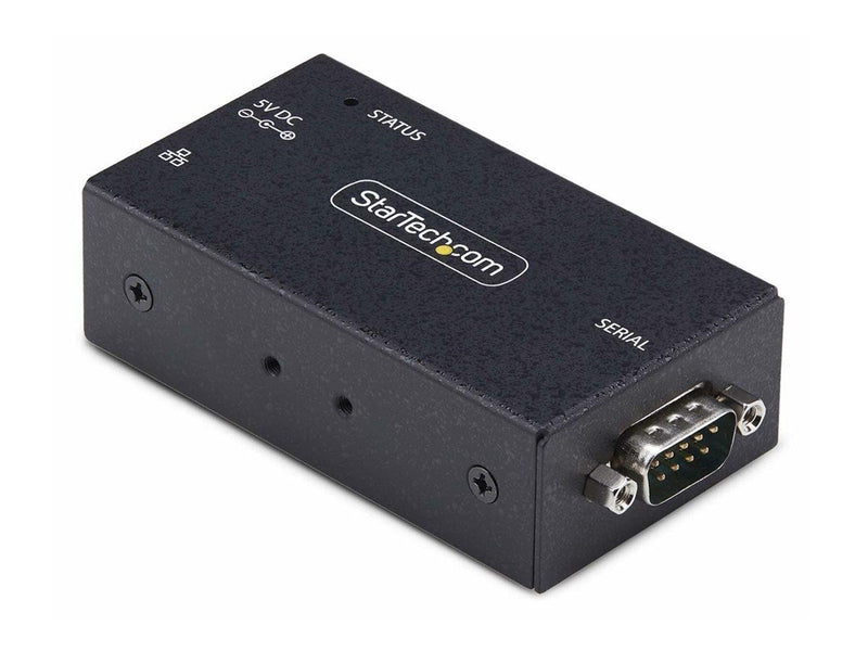 StarTech.com Serial to Ethernet Adapter IP LAN to RS232 DB9 Converter - device server - TAA Compliant