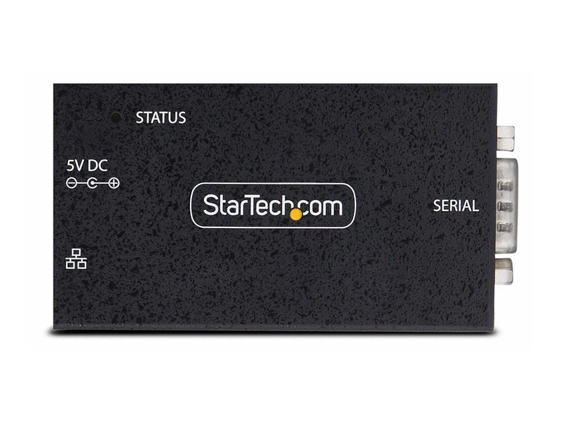 StarTech.com Serial to Ethernet Adapter IP LAN to RS232 DB9 Converter - device server - TAA Compliant
