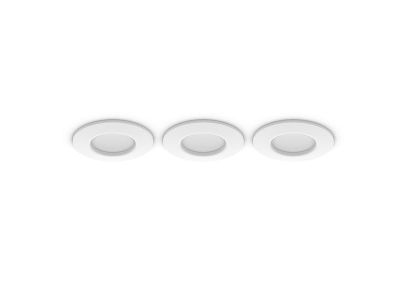Philips Hue Slim Einbauleuchte, 90 mm - 3er-Pack