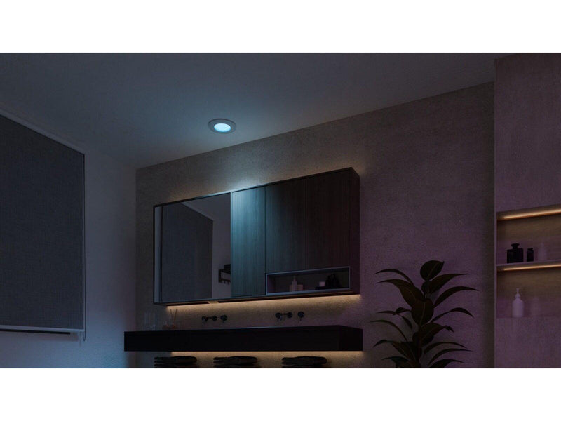 Philips Hue Slim Einbauleuchte, 90 mm - 3er-Pack
