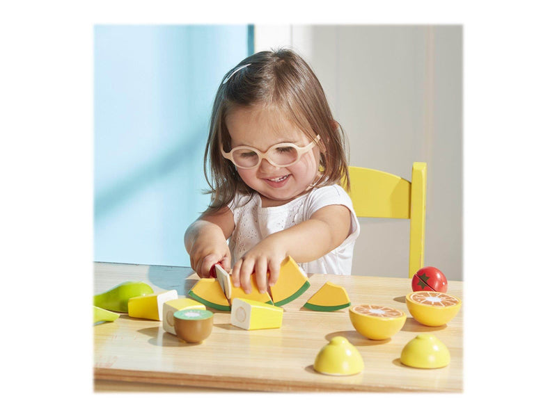 Melissa & Doug Wooden Cutting Fruit Play Food