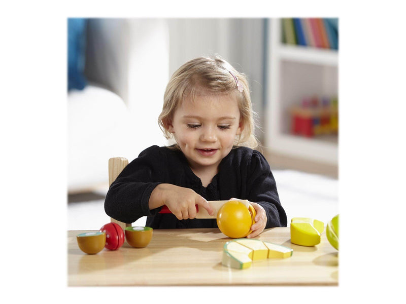 Melissa & Doug Wooden Cutting Fruit Play Food