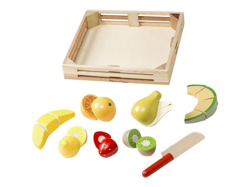 Melissa & Doug Wooden Cutting Fruit Play Food