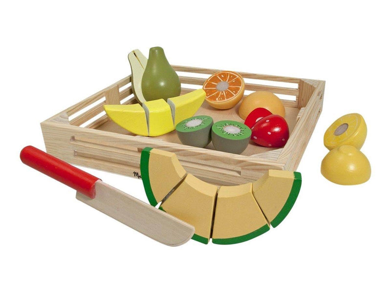 Melissa & Doug Wooden Cutting Fruit Play Food