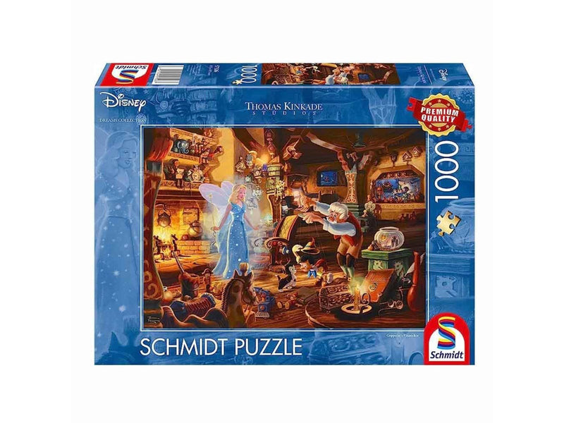 Schmidt Thomas Kinkade Disney Pinocchio Floor Puzzle Boden