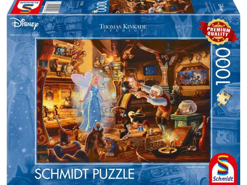 Schmidt Thomas Kinkade Disney Pinocchio Floor Puzzle Boden