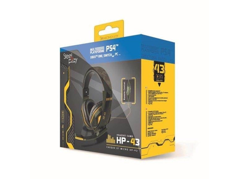 Steelplay HP43 (MULTI) - Wired Headset - Sony PlayStation 4