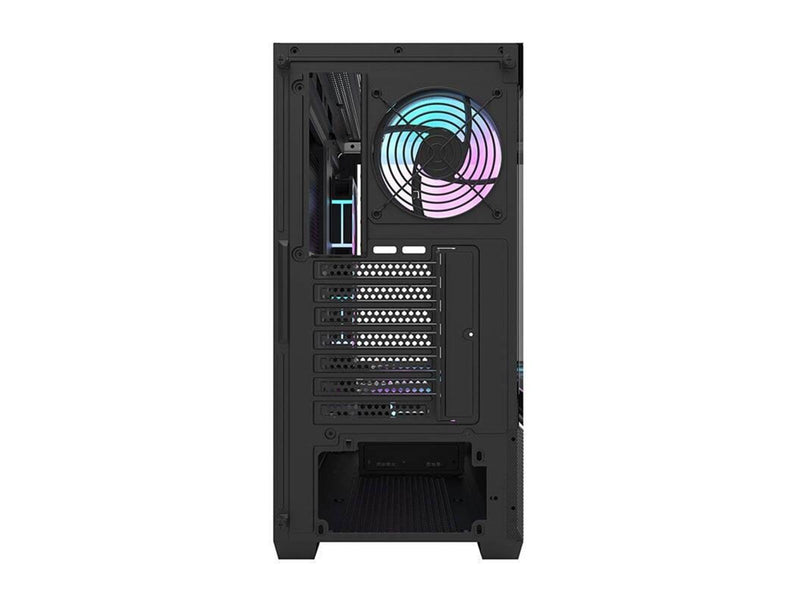 Darkflash DS900 AIR computer case (black) + 6 ARGB - Gehäuse - Miditower - Schwarz