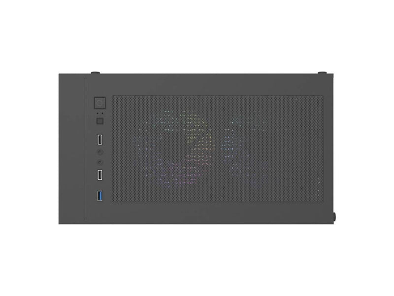 Darkflash Aigo E330M computer case + 4 argb fans (black) - Gehäuse - Miditower - Schwarz