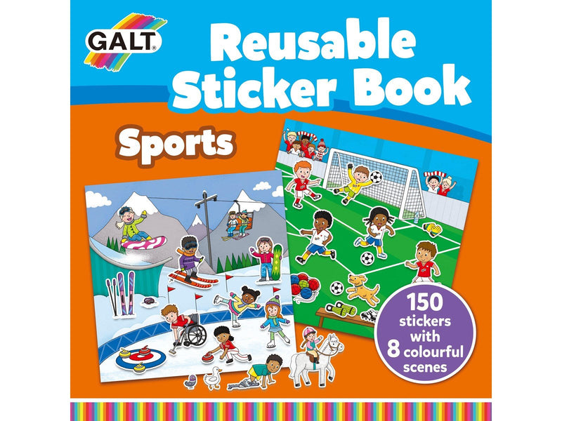 Galt Reusable Sticker Book - Sports