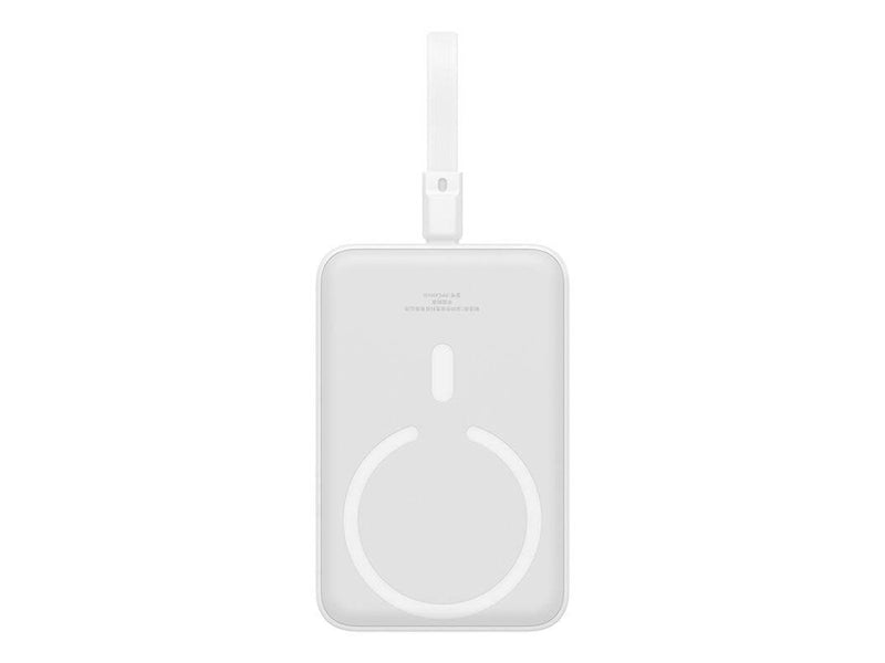Baseus Powerbank Magnetic Mini 10000mAh Lightning 20W MagSafe (white) Powerbank (Akku) - Weiß - 10000 mAh