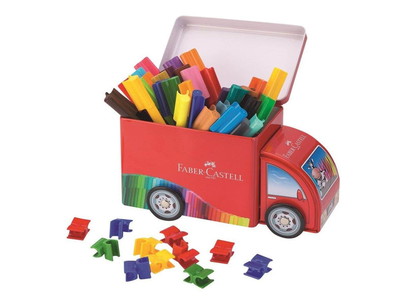 Faber Castell Connector felt-tip pen set Truck (33 + 10 pcs)