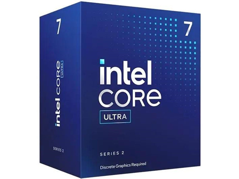 Intel Core Ultra 7 265F Arrow Lake-S CPU - 20 Kerne - 2.4 GHz - Intel LGA1851 - Intel Boxed (mit Kühler)