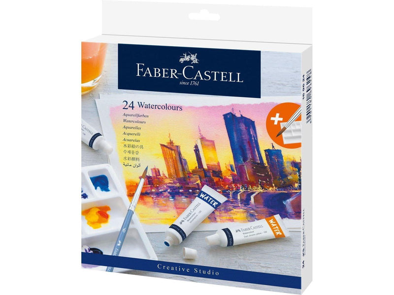 Faber Castell Watercolours 9 ml (24 pcs)