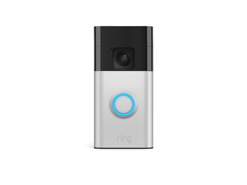 Ring Battery Video Doorbell - Satin Nickel