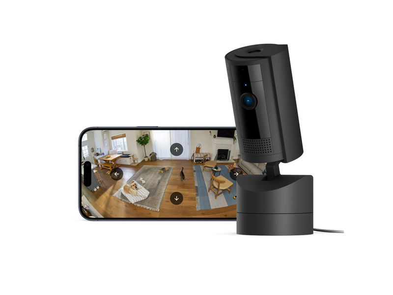 Ring Pan-Tilt Indoor Cam - Black
