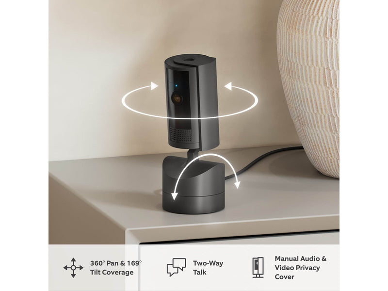 Ring Pan-Tilt Indoor Cam - Black
