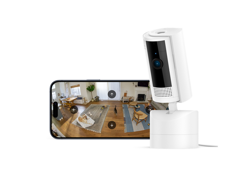 Ring Pan-Tilt Indoor Cam - White
