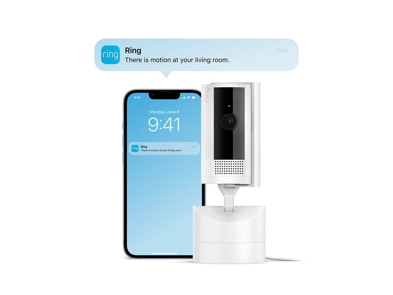 Ring Pan-Tilt Indoor Cam - White