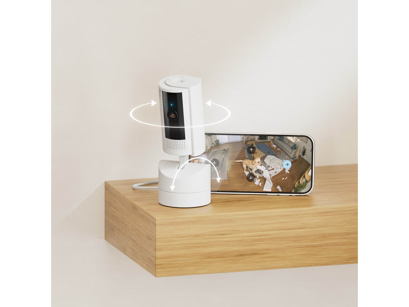 Ring Pan-Tilt Indoor Cam - White