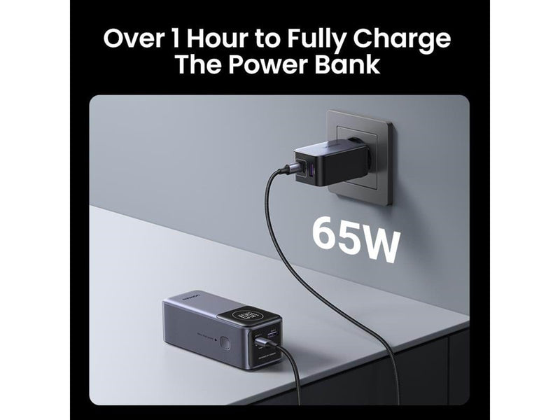 UGREEN 100w Fast Charging Power Bank Powerbank (Akku) - Grau - 12000 mAh