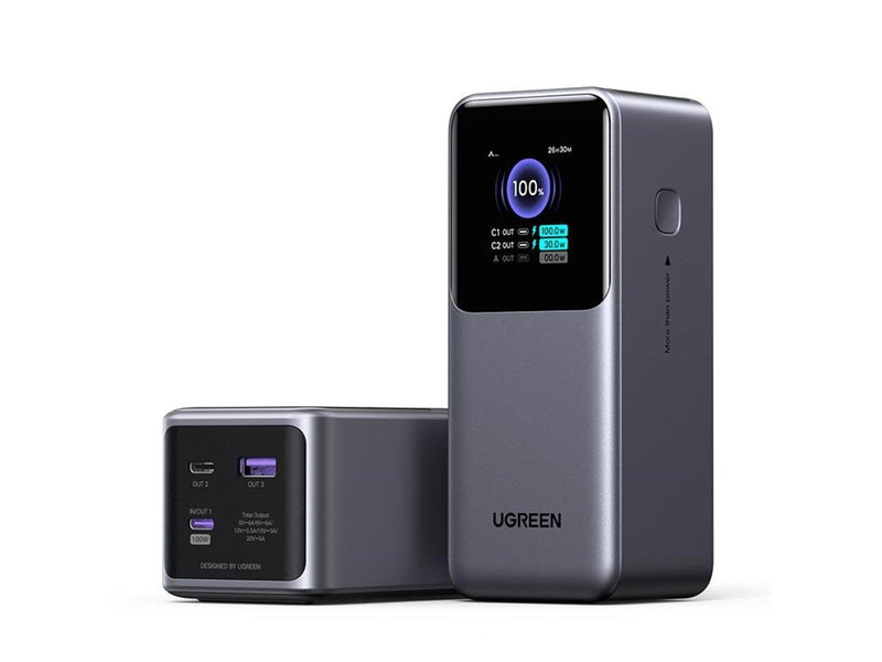 UGREEN 130w Fast Charging Power Bank Powerbank (Akku) - Grau - 20000 mAh