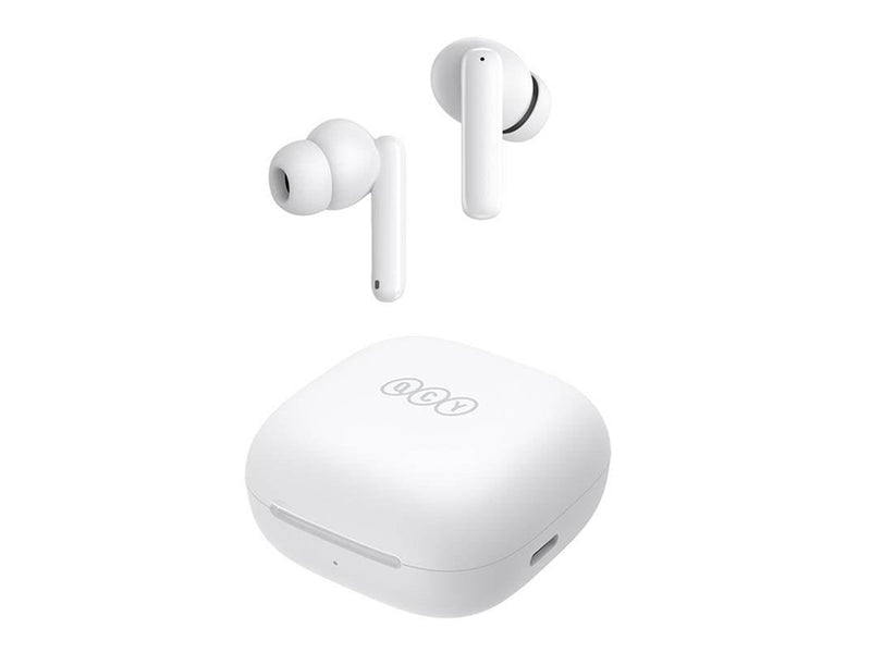 QCY Wireless Earphones TWS T13 ANC (white)