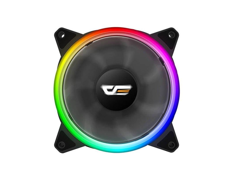 Darkflash Computer Fan Set ARGB DR12 Pro 3in1 120x120 (black) - Gehäuselüfter - 120mm - Schwarz - 16 dBA
