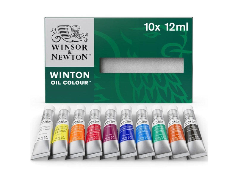 Winsor & Newton Winton Oil Colour Tube Set (10 x 21 ml)