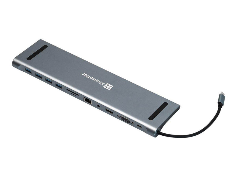 XtremeMac - docking station - USB-C - HDMI VGA - 1GbE